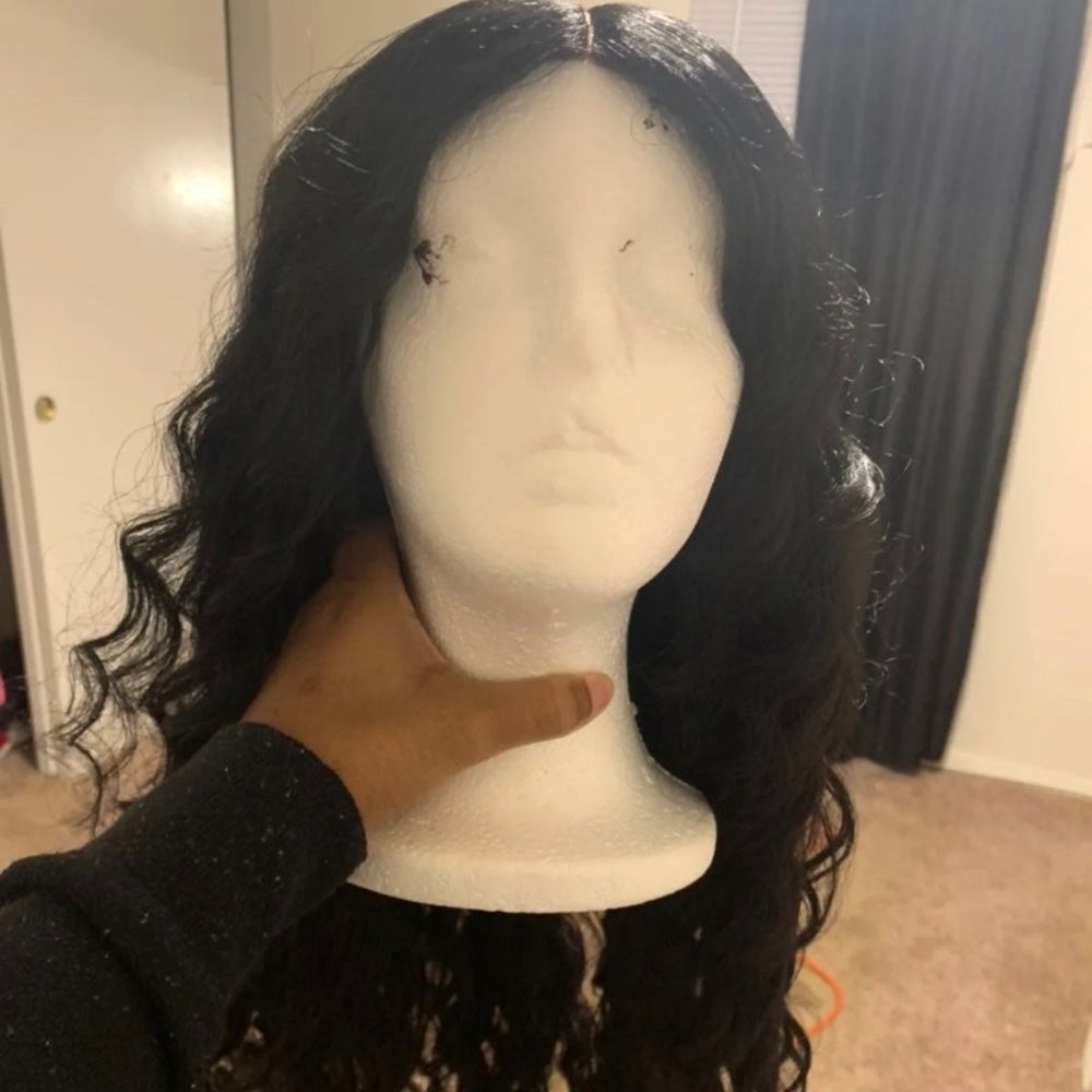 Loose deep wave wig human hair